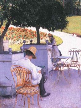 Gustave Caillebotte : The Orange Trees